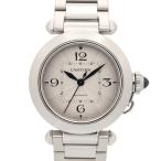 カルティエ CARTIER パシャ ドゥ カルティエ ボーイズ 腕時計 時計 ステンレススチール シルバー系 WSPA0013 【中古】