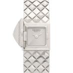 エルメス HERMES メドール ミニ 15 mm 腕時計 時計 K18WG（ホワイトゴールド） シルバー系 ME7.192 【中古】