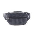  Bottega Veneta BOTTEGA VENETA сетка сумка-пояс сумка кожа темно-синий серия BO78012920 [ б/у ]