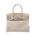 エルメス HERMES バーキン30 ハンドバッグ バッグ レザー トゴ アイボリー系 ベトン 【中古】