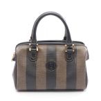 フェンディ FENDI ペカン ハンドバッグ バッグ PVCコーティングキャンバス ベージュ系 【中古】