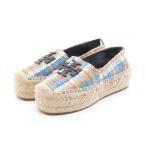 トリーバーチ Tory Burch エスパドリーユ スリッポン 靴 その他 マルチカラー 144898 457 【中古】