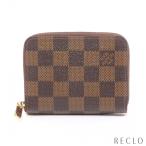 ショッピングVUITTON ルイヴィトン LOUIS VUITTON ジッピーコインパース ダミエエベヌ コインケース PVC ブラウン N63070 ユニセックス 中古