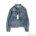 セリーヌ CELINE BOY DOLL デニムジャケット コットン インディゴブルー エディ期 ウォッシュ加工 2Q544066S メンズ 中古