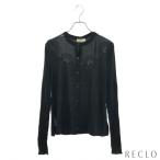 フェンディ FENDI カーディガン カーディガン シルク ブラック レディース 中古