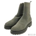 ジャンヴィトロッシ Gianvito Rossi ニットブーツ ブーツ その他 グレー メンズ 中古