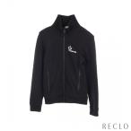 ショッピングmoncler モンクレール MONCLER スウェット トラックジャケット ロゴプリント コットン ブラック 8428600 メンズ 中古