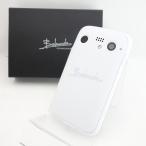 ショッピングphone 【SIMフリー】BALMUDA Phone A101BM ホワイト SoftBank版SIMフリー