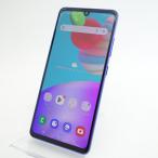 【SIMフリー】GALAXY A41 SCV48 ブルー au版SIMロック解除品 #24307