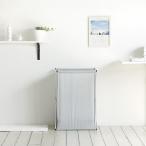 roomnhome ルームアンドホーム ウノ ランドリーバッグ グレー 収納 ランドリーバスケット 収納袋 洗濯 代引不可