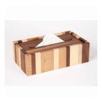 Latree ラトレ DENシリーズ 無垢のティッシュボックス 25×14cm モザイク オイル仕上げ 高級感 飛騨家具 株式会社HIDAKAGU