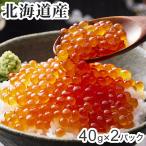 北海道産 いくら醤油漬け 40g×2 食品 ギフト プレゼント 贈答 熨斗 のし 贈り物 記念日 お祝い 冠婚葬祭 内祝 御祝 無地 出産内祝 結婚内祝 御見舞 代引不可