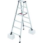 ハセガワ 専用脚立 脚軽 RZS 6段 脚部収縮式 RZS18A 代引不可