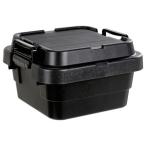 TRUSCO トランクカーゴ フラット天板仕様 浅型 20L 黒 BLKCFL30 物流 保管用品 物流 保管用品 収納用品 道具箱 代引不可
