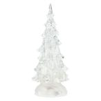 LED キラキラスノーツリー LEDウォーターツリー クリスマスツリー ミニツリー 卓上 ツリー イルミネーション WDL-1854