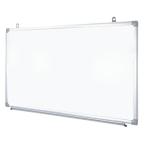 壁掛けホワイトボード 90X180cm TYD-AC-180 ホワイトボード 壁掛け トレイ付 ペン・マグネット付 オフィス 学校 業務用 代引不可
