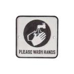 63419 железный plate WASH HANDS оплата при получении не возможно 