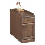 スリムナイトテーブル25(トビラ) オーク