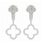 Yahoo! Yahoo!ショッピング(ヤフー ショッピング)Fleur フルール イヤリング レディース エレガント キュービック ジルコニア シルバー ピンク ゴールド 花 0005pfle-005 代引不可