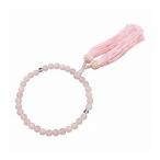 Yahoo! Yahoo!ショッピング(ヤフー ショッピング)匠 数珠 女性用 念珠 略式数珠 本水晶 紅水晶 ローズクウォーツ クリア ピンク 8mm 葬式 葬儀 法事 数珠入れ 全宗派対応 0002nbl-002pk 代引不可 メール便