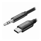 VENTION USB-C Male to 3.5mm Male аудио кабель DAC адаптор 1.5m черный BI-1245 оплата при получении не возможно 