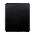 ショッピングマウスパッド レザーマウスパッド スクエア リアルブラック 22448506 パソコン パソコン周辺機器 マウスパッド 代引不可 メール便