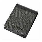 ガジェットリンク FRUH西陣織カーボン&コードバン 2つ折りウオレット ブラック GL048-BK 代引不可