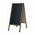 レイメイ藤井 アンティークA型ブラックボード 大サイズ アンティーク仕上げの木枠がお洒落なA型ブラックボード 2方向からアピール LNB110 代引不可