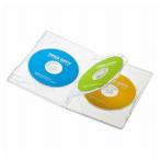 サンワサプライ DVDトールケース 3枚収納・10枚セット・クリア DVD-TN3-10CL 代引不可