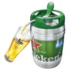 オランダ直輸入 ハイネケン樽生 5リットル ドラフト ケグ ハイネケン ビール サーバー 輸入ビール 代引不可