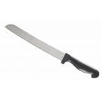 黒プラ柄 パン切りナイフ 20cm 30891 代引不可