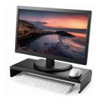 モニタースタンド 液晶ディスプレイスタンド ~27インチ対応 高さ8.2cm ブラック PCA-DPSS508BK エレコム 代引不可