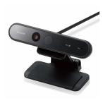  Elecom WEB камера PC камера высокое разрешение 200 десять тысяч пикселей Mike встроенный Windows Hello лицо засвидетельствование соответствует черный веб-камера UCAM-CF20FBBK оплата при получении не возможно 