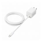  Elecom USB Type-C зарядное устройство PD соответствует 20W подсветка кабель в одном корпусе 1.5m iPhone iPad др. соответствует swing штекер маленький размер легкий AC адаптор розетка оплата при получении не возможно 