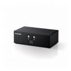  Elecom KVM переключатель персональный компьютер 2 шт. переключатель дисплей терминал VGA мышь * клавиатура терминал USB PS 2 Windows 11 macOS соответствует автобус энергия привод оплата при получении не возможно 
