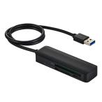  устройство для считывания карт USB3.2 Gen1 высокая скорость пересылка SD microSD CompactFlash 3 слот Windows11 / Mac соответствует кабель имеется память устройство для считывания карт оплата при получении не возможно 