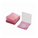エレコム Blu-ray/DVD/CDケース スリム/PS/1枚収納 CCD-JSCS10CPN 代引不可