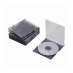 エレコム Blu-ray/DVD/CDケース スリム/PS/1枚収納 CCD-JSCS10CBK 代引不可