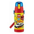 正規販売店 スケーター 直飲みステンレス水筒 3Dキャラクター トミカ 480ml SDPV5