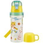 スケーター 水筒 キッズ 直飲み ワンタッチ ステンレス 保冷 キャラクター 2WAY しまじろう23 SKDC4 キャラクター かわいい 可愛い Skater