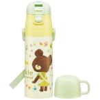 スケーター 水筒 キッズ 直飲み ワンタッチ ステンレス 保冷 キャラクター 2WAY くまのがっこう SKDC4 キャラクター かわいい 可愛い Skater