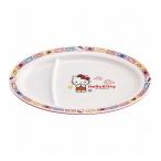 サンリオ ハローキティ ギョーザ皿 メラミン製 餃子 皿 さら 中華 お家 おうち ご飯 食器 かわいい MCH3 スケーター skater