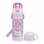 らぶいーず 水筒 キッズ 直飲み ワンタッチ ステンレス 保冷 キャラクター 2WAY SKDC4 スケーター Skater