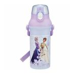 ディズニー Disney アナと雪の女王 2026 水筒 キッズ ワンタッチ プラスチック 直飲み ボトル 子供 かわいい 480ml PSB5SAN キャラクター スケーター
