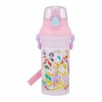 ディズニー Disney プリンセス 2026 水筒 キッズ ワンタッチ プラスチック 直飲み ボトル 子供 かわいい 480ml PSB5SAN キャラクター スケーター