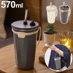 ストロー付きタンブラー 2way 570ml 保冷 保温 蓋付き 持ち運び ストロータンブラー 大容量 ストロー付き 専用ブラシ付 ステンレス 水筒 ボトル