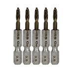 六角軸Coステンドリル 極短 3.5mm 5pcs