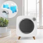 卓上冷風扇 コンパクト 保冷剤付き 小型 卓上 USB電源 エアコン 扇風機 冷えすぎない 冷風機 空調 送風機 ファン 家電 省エネ 節電 ベッドサイド 代引不可
