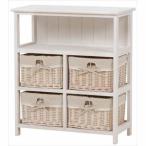 キャビネット（アンティークホワイト）　MCC-7222AW