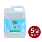 緑の魔女ランドリー業務用5L ケース販売5点セット 代引不可